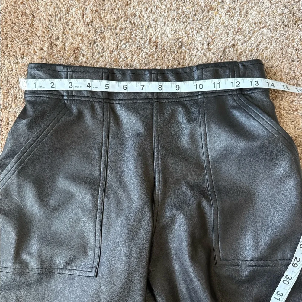 SPANX Faux-Leather Joggers